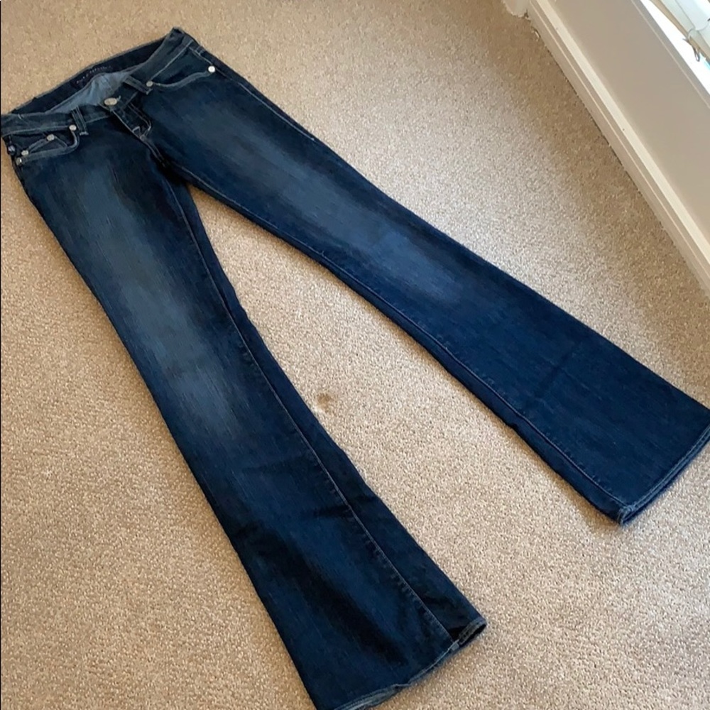 Wide leg jeans